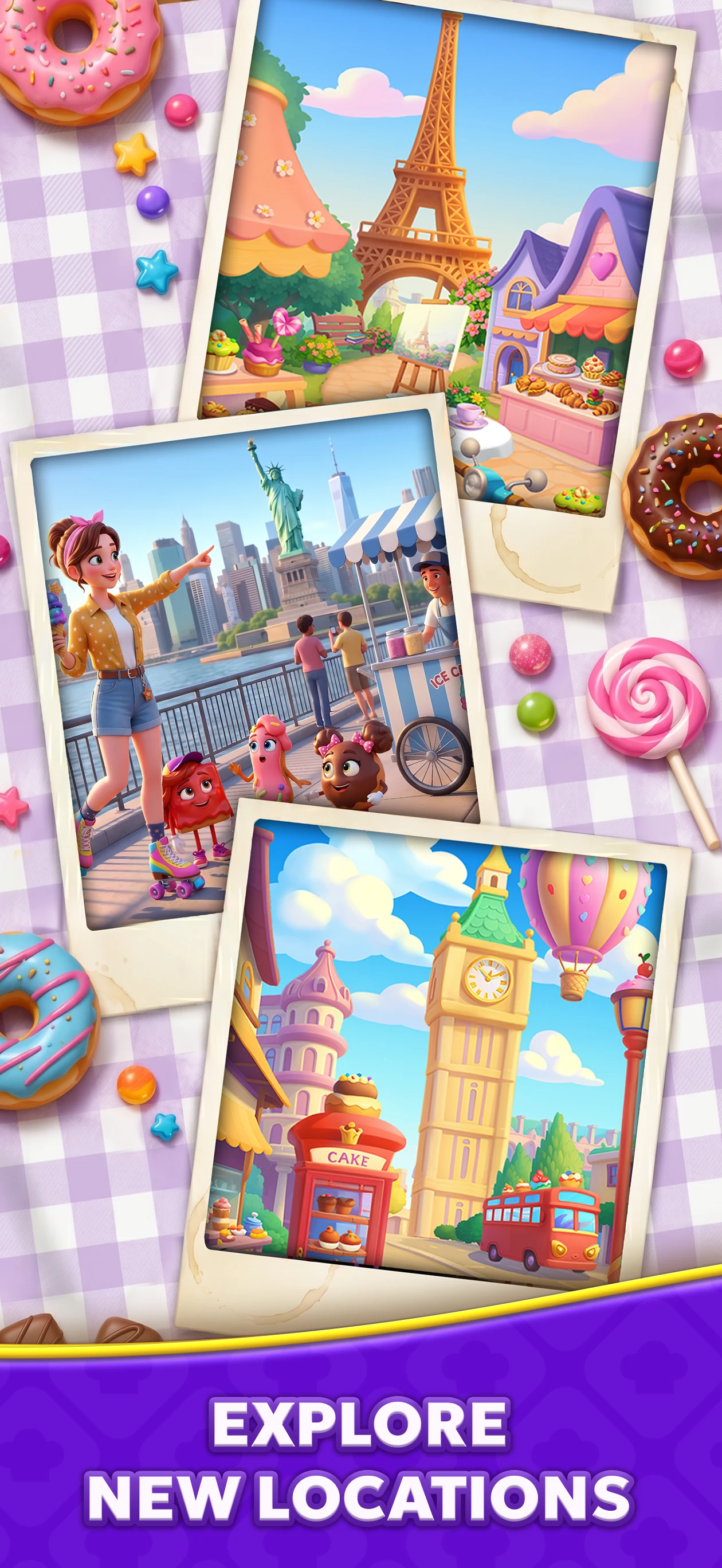 Jolly Match 3 - Puzzle Game screenshot